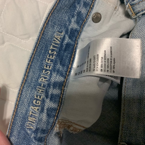 American Eagle Vintage Hi-Rise Shorts 54485 - Picture 5 of 6